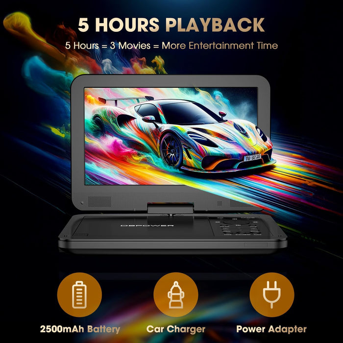 DBPOWER MK101 12 in Portable DVD Player