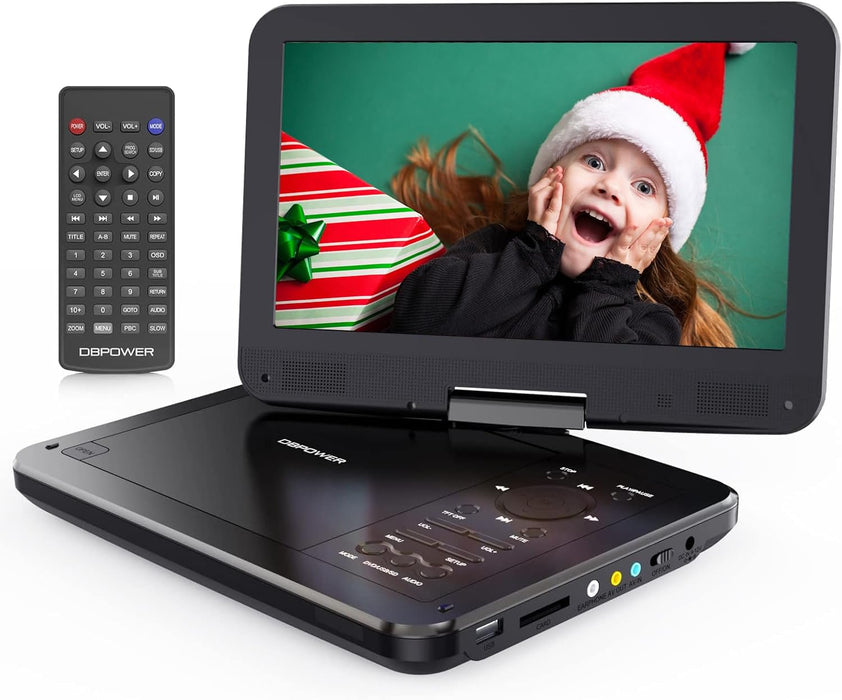 DBPOWER MK101 12 in Portable DVD Player