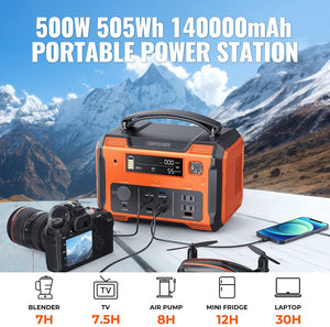 500W Portable Power Station