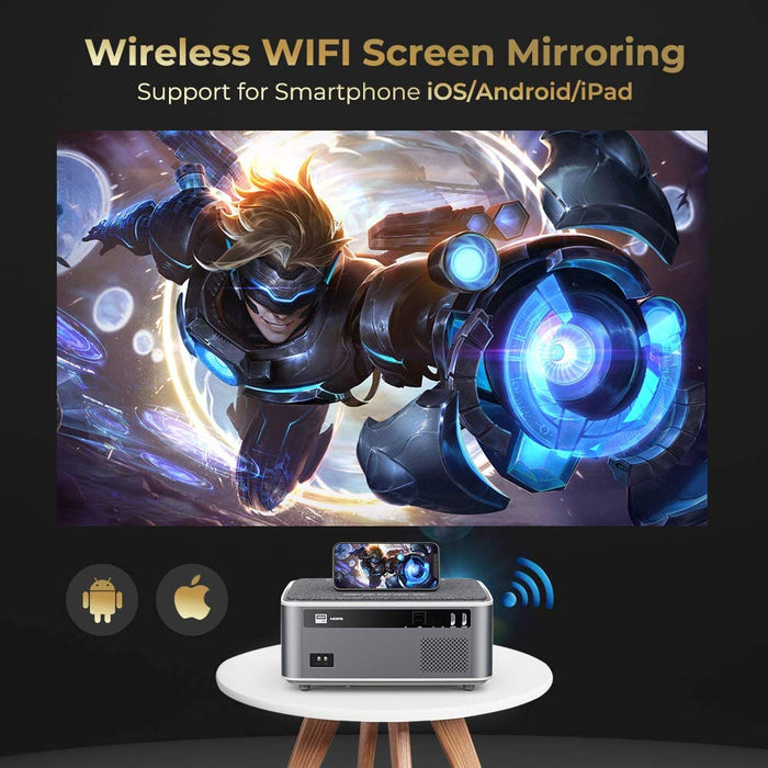 DBPOWER Projector | How to Realize Wireless Screen Mirroring | DBPOWER