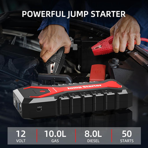 DBPOWER DJS90 1600A 18000mAh tragbarer Auto-Starthilfe - DBPOWER – Die  Kraft der Innovation