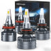 DBPOWER 9005/HB3 H11/H9/H8 LED Headlight Bulbs Combo,100W 20000 Lumens - DBPOWER