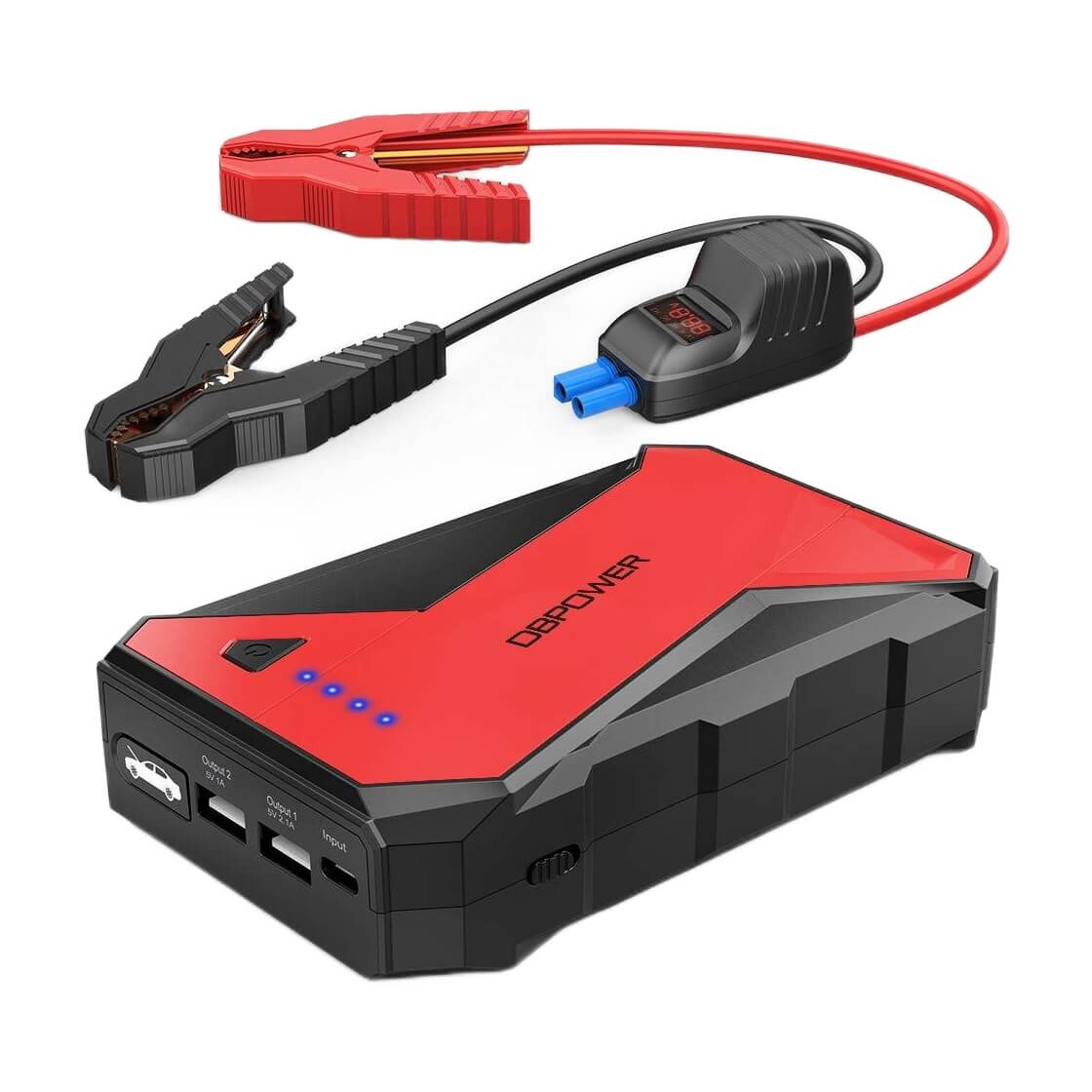 Getit Car Jump Starter, Portable Car Battery Charger Jump Starter, 600a  Peak Auto Jump Box, 12v Power Pack Jumper Start & Phone Charger With Usb  Port