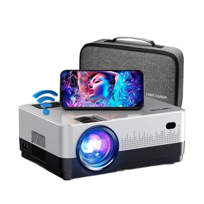 DBPOWER L22 7500Lux Wifi Projector - DBPOWER